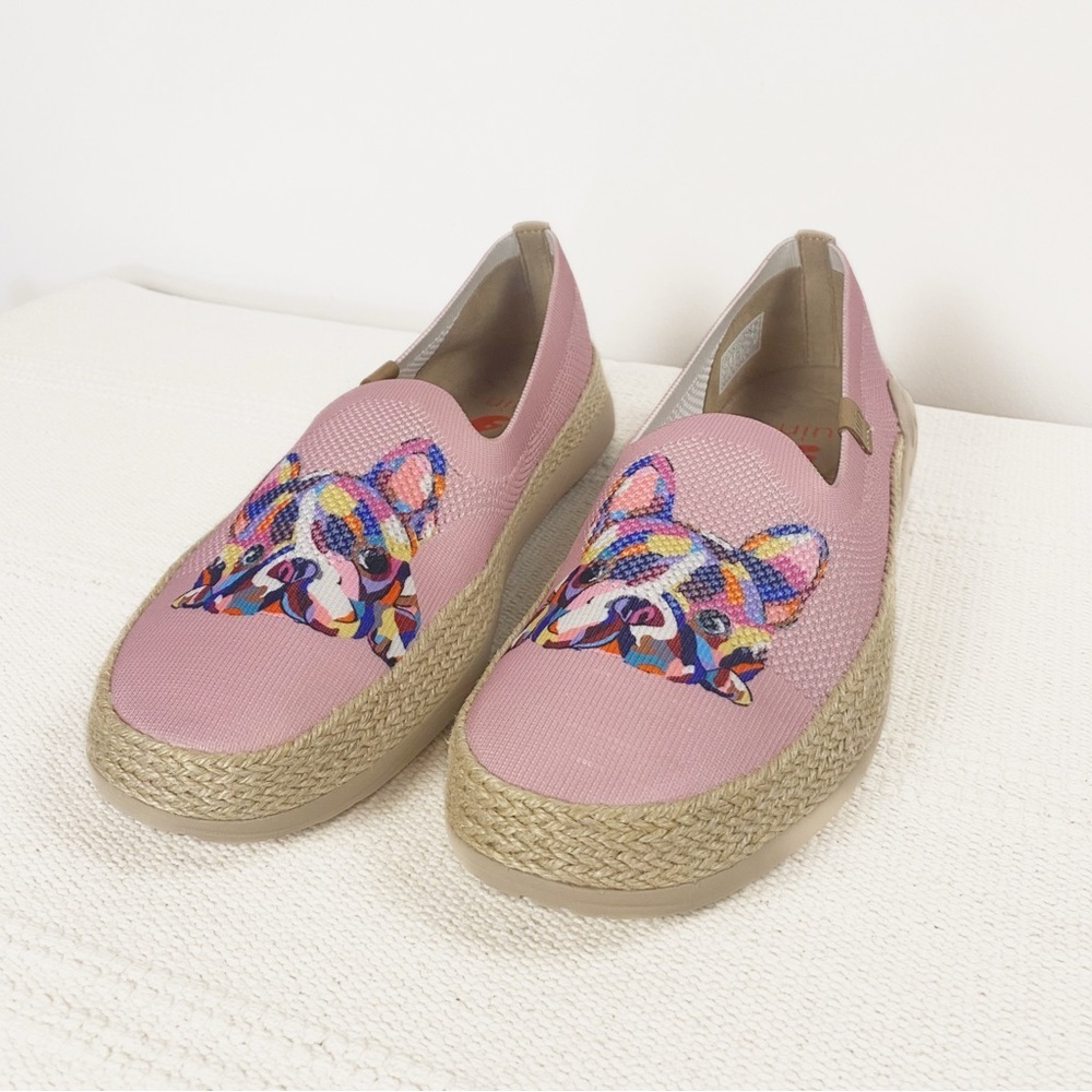 Uin New Lazy Dog Marbella Slip On Espadrilles Shoes Jute Womens Size 10.5 View 3
